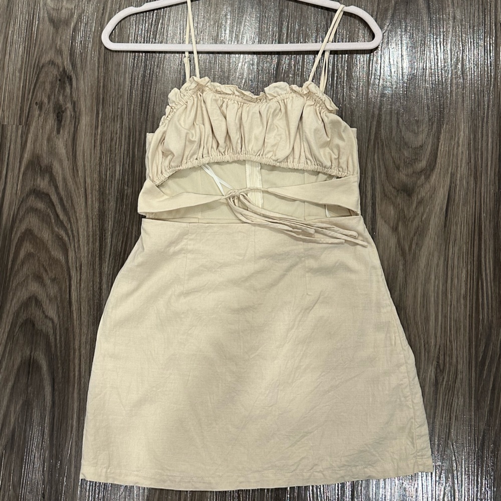 MABLE TAN DRESS - Ruby & Jenna - Picture 7 of 7